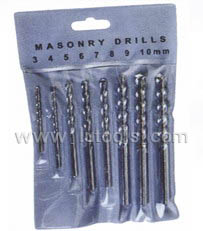 8 Pcs Masonry Drill Set