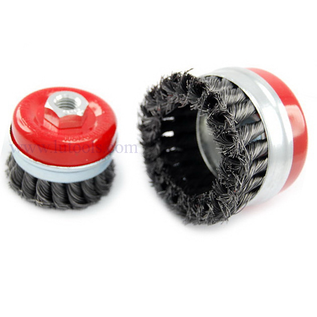 Knotted Twist Cup Wire Brush from China manufacturer Quality drill