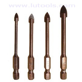 Glass Drill Bits Brown Finish Hex Shank (GD-006)