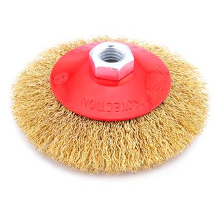 Steel Wire Cup Brush, Small Round Brush