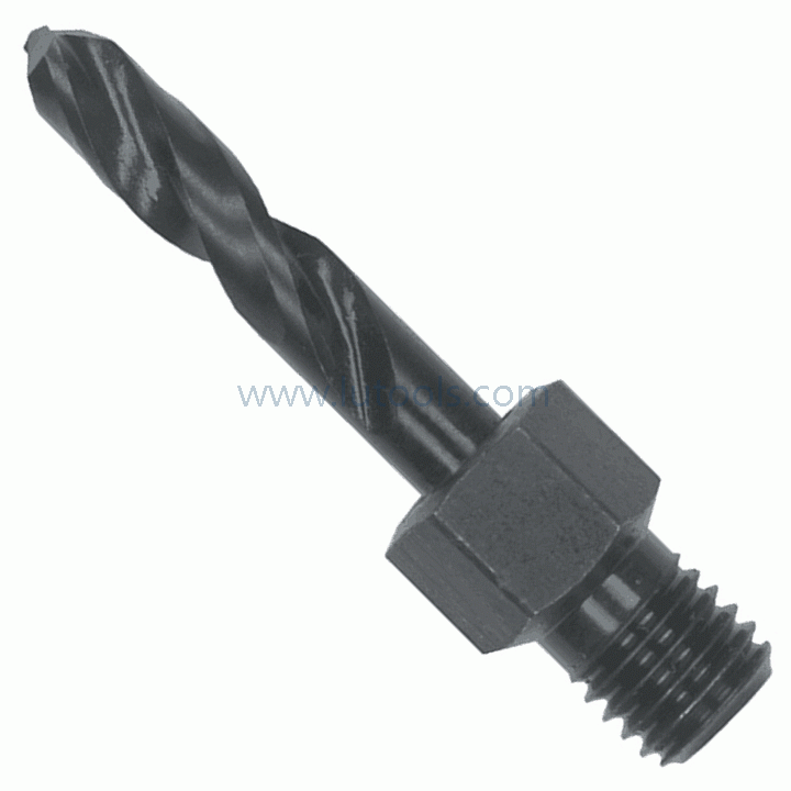 Threaded Hex Shank HSS Drill Bit from China manufacturer Lutools