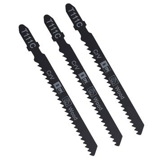 T111C 8 TPI Crv T-Shank Tooth Jig Saw Blades Fast Cuts in Wood