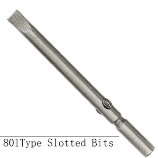 Power Screwdriver 801Type Slotted Bits 