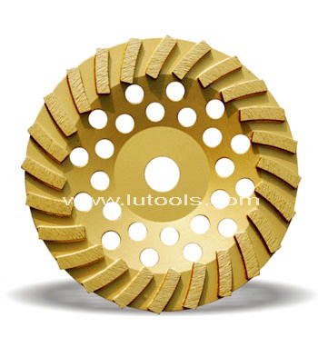 Segmented Turbo Diamond Cup Grinding Wheel (DG-003)