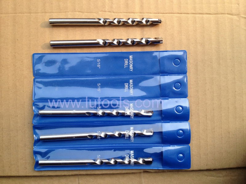 Masonry Drill Bit High Helix Chrome Plated from China manufacturer