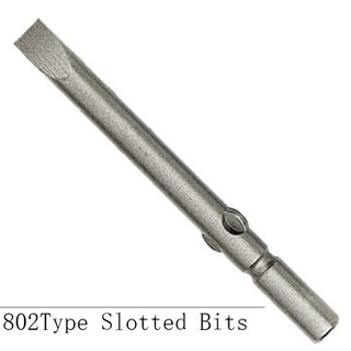 Power Screwdriver 802Type Slotted Bits