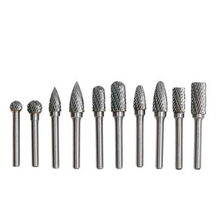 Different Shapes Cutting Tools Tungsten Carbide Rotary Burrs