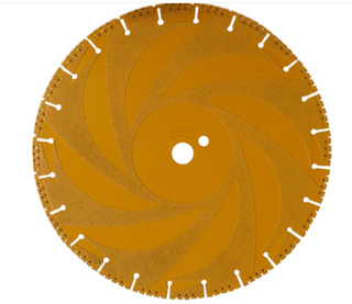 With Or Without Electroplated 300-400mm Vacuum Brazed Diamond Saw Blade
